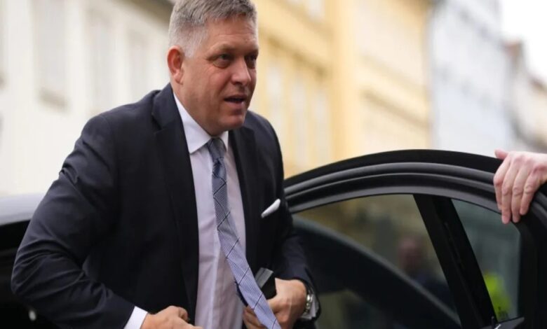 Firing on Slovakia's PM