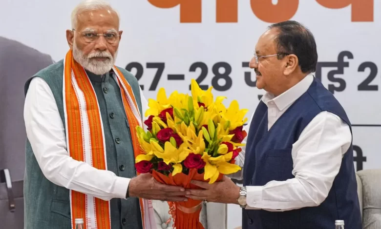 BJP Meeting in Delhi