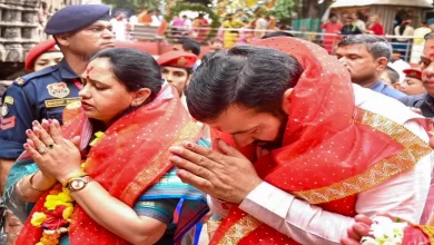 Nayab Saini visited Maa Kamakhya