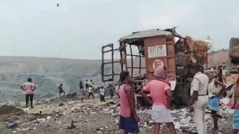 Explosion mine in West Bengal