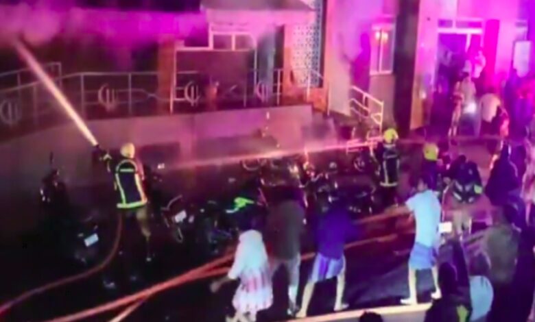 Fire in Tamilnadu Hospital