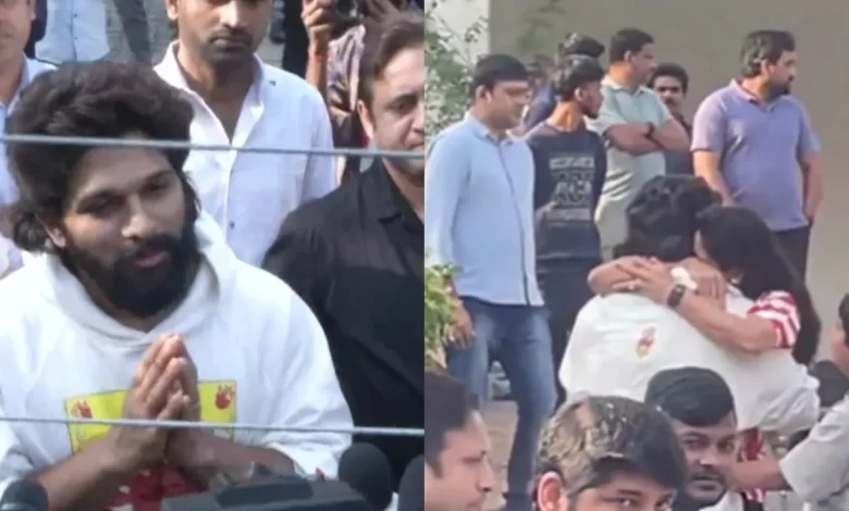 Allu Arjun released from Jail