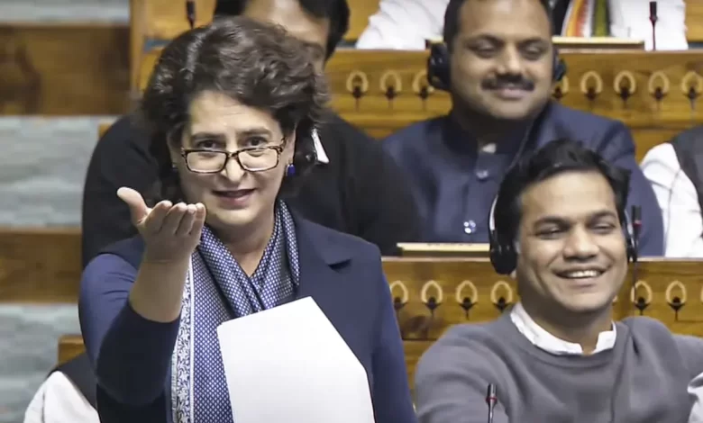 Priyanka Gandhi Speech in Parliament