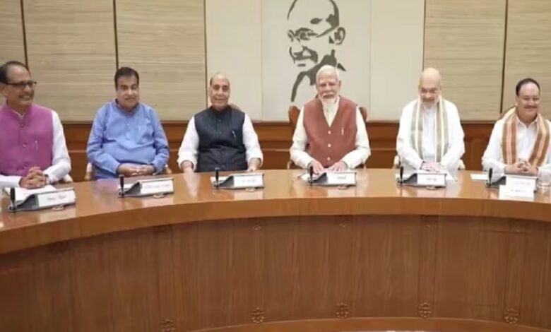 Modi Cabinet Meeting