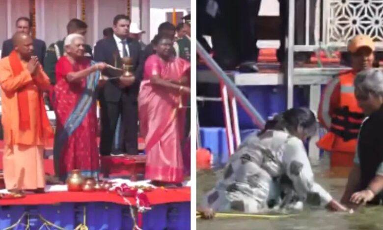 President Draupadi Murmu in Mahakumbh