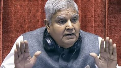 Vice President Jagdeep Dhankhar resign