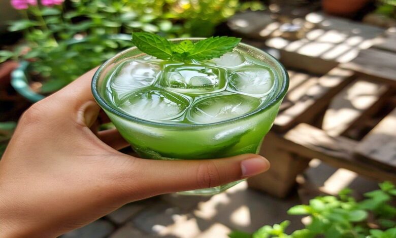 Mint Water Benefits