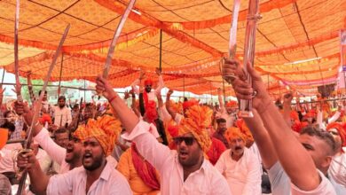 Karni Sena Protest in Agra