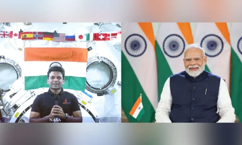 PM Modi spoke to astronaut Shubhanshu Shukla