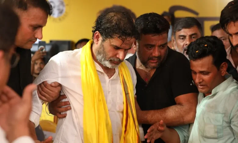 Prashant Kishore got injured